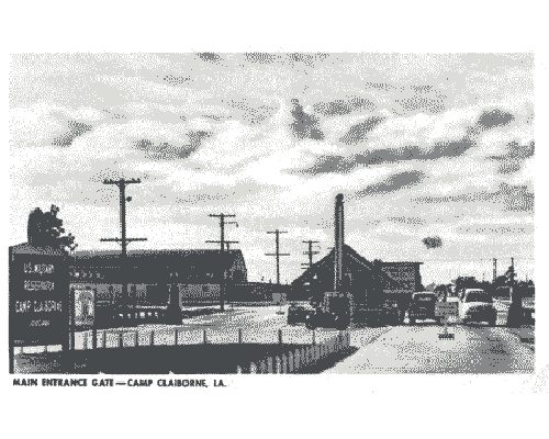 Camp Claiborne main entrance