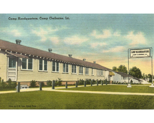 Headquarters at Camp Claiborne